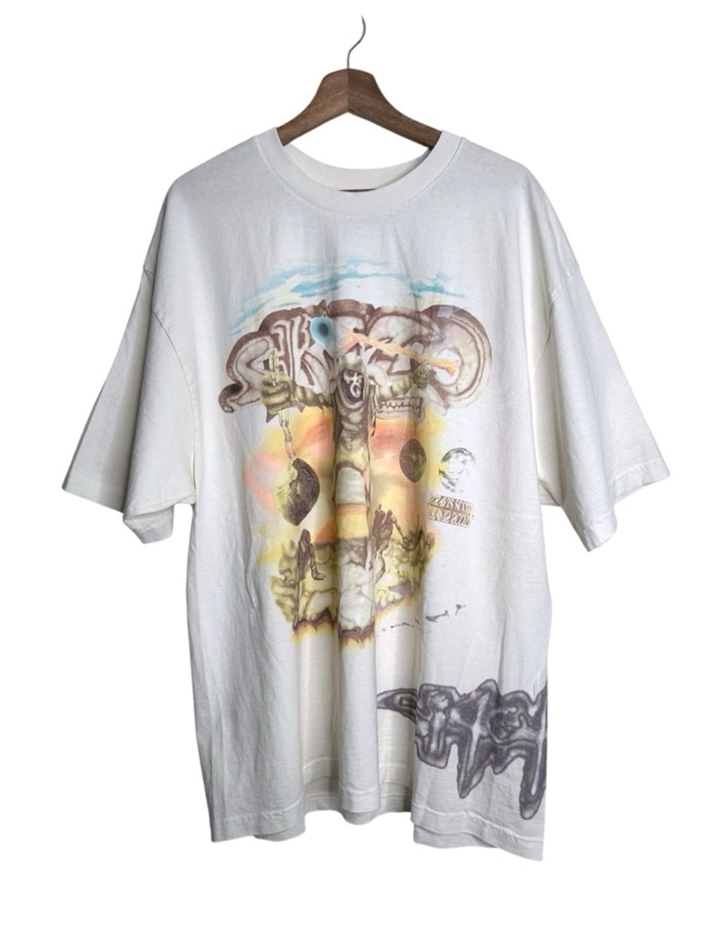 Travis Scott Utopia Skitzo Circus Maximus 2024 Euro Tour Tee T-Shirt Size 2XL
